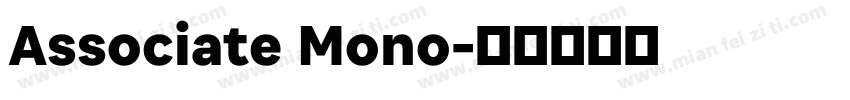 Associate Mono字体转换